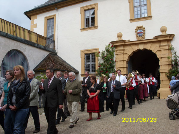 Auszug aus dem Schloss